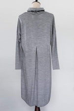 Load image into Gallery viewer, Merino Wool Pleat Back Long Top Plus Size - OBR Merino
