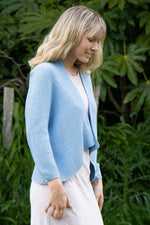 Load image into Gallery viewer, Merino + Cotton Dome Jacket - Lothlorian Knitwear
