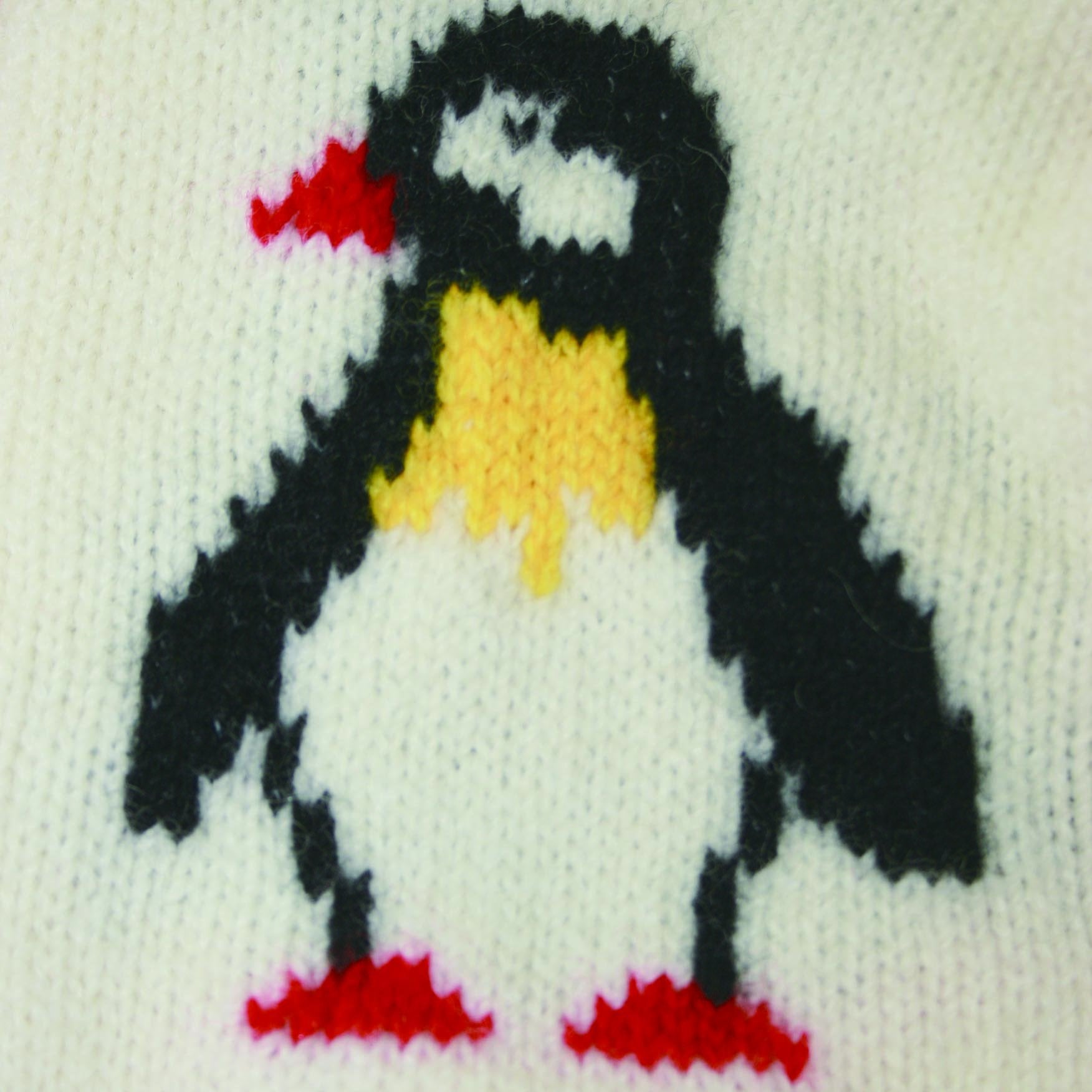 Merino Wool Penguin Hat