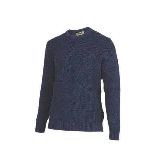 Merino Wool Backyard Crew Sweater-MKM Knitwear